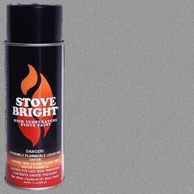 Stove Bright 1a60h993 High Temp Paint - Metallic Gray