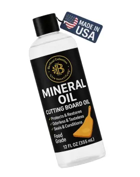 Bam-bmo-12oz Strendier Cutting Board Oil - 12 Oz Food Grade Mineral For Wood Condi