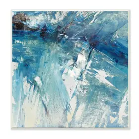 Stupell Industries 196216090048 Abstract Blue Paint Chaos Bold Rigid Movement Designed By Sarah Stockstill W