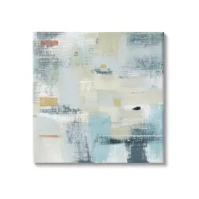 Stupell Industries 196216168921 Woven Stroke Abstraction Blue Beige Paint Blend Designed By Susan Jill Canva