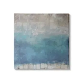 Stupell Industries 196216903744 Paint Drip Hatched Blue Abstract Modern Ombre Design By Judi Bagnato