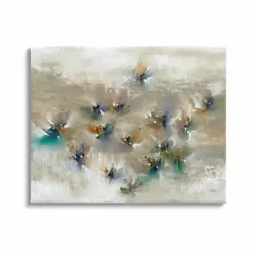 Stupell Industries 197081111647 Earthy Abstract Floral Petals Boho Paint Drip Canvas Wall Art Design By K. Nari
