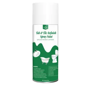 Styleonme 765142882296 Tub And Tile Spray Paint White 450ml 1 Pack Diy Countertop Kit Suita
