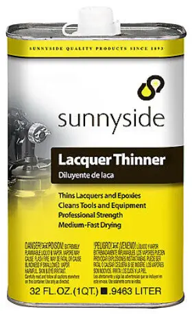 45732 Sunnyside Lacquer Thinner 1- Quart - Quantity 12