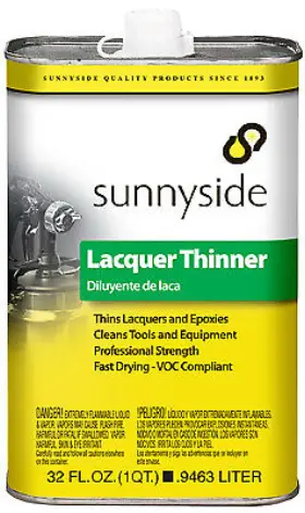 47732 Sunnyside Lacquer Thinner 1- Quart - Quantity 12