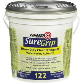 2881 Suregrip Zinsser 1 Gal. Heavy Duty Clear Strippable Wallcovering Adhesive