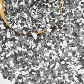 Taiyin 696585518384 2800 G/ 6.17 Lb Blend Decorative Color Chips Flakes Concrete Coating
