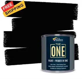 0320 The One All-in-one Paint And Primer - Black 33.8 Fl Oz Pack Of 1