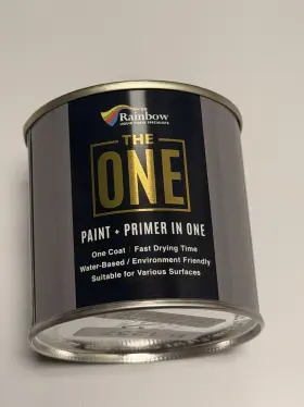 03215 The One 03215/250 All-in-one Paint And Primer - Dark Grey Satin 8.5 Fl Oz/250ml 1 Coat Formula