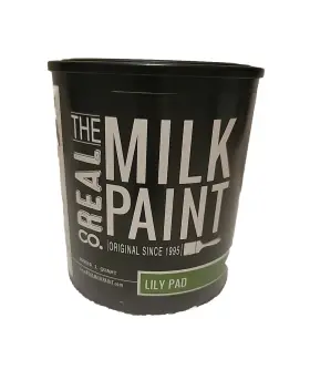 The Real Milk Paint 813292022014 Co. Makes 1 Quart Lily Green Powder No Voc Eco Friendly New