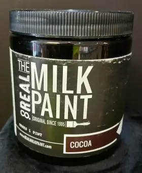 The Real Milk Paint 813292023561 Co. Makes 1 Pint Powder Cocoa Safe For Environment