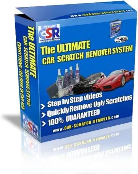 Csr01 The Ultimate Car Scratch Remover Kit - Safest Way To Remove Clear Coat Scratches. It S All In Box Nothing E