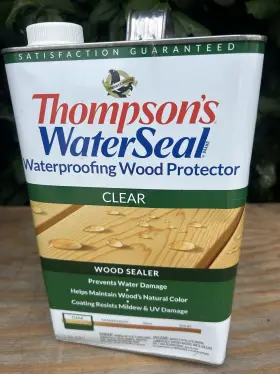41801 Thompsons Thompson Water Seal Wood Deck Fence Sealer Waterproof Outdoor 3.78l