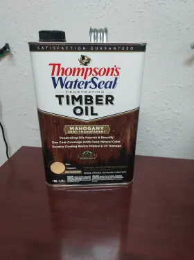 Th.048851-16 Thompsons 1 Gal Waterseal Timber Oil Mahogany Semi Transparent
