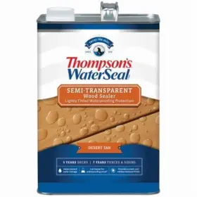 185949 Thompsons Waterseal 1 Gal Semi-transparent Waterproofing Stain Desert Tan