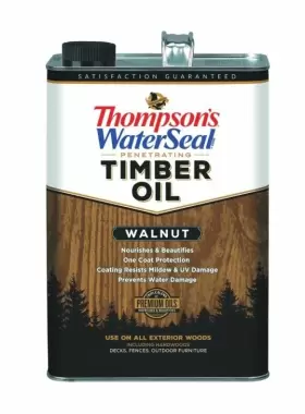 Th.049841-16 Thompsons Waterseal Timber Oil Walnut 1 Gallon