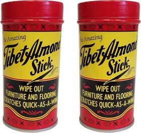 Tibet Almond Stick Tas-2 Scratch Remover - Touch Up And Repair Hardwood Furniture