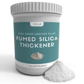 Titggi 669936845569 1 Quart 100% Pure Fumed Silica Advanced Thickener For Epoxy Paints Varnis