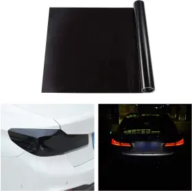 Tomall 445056182165 Lens Tint Translucent Black Tail And Head Lights Fog Out Tinted Spray 10 Oz
