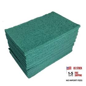 Tonmp 791101869862 10 Pack 6 Inch X 9 240 Grit General Purpose Scuff Pads For Green-240