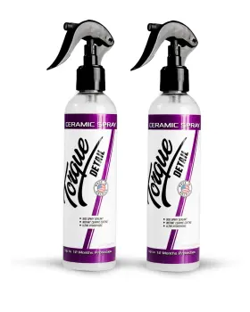 Cs-16 Torque Detail Ceramic Spray Easy To Apply High Gloss Paint Sealant 8 Oz 2pk