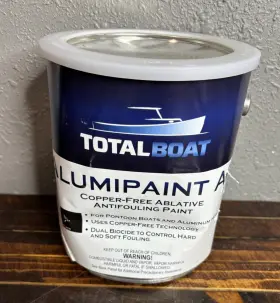 Totalboat 811932021663 Alumipaint Af Copper-free Ablative Antifouling Paint Black 1 Gallon