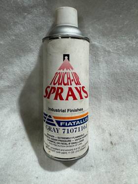 Touch-up Sprays 71071161 Touch-up Fiatallis Gray Spray Paint Net Weight With 11oz