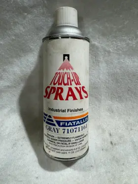 71071161 Touch-up Sprays Fiatallis Gray Spray Paint Net Weight With 11oz