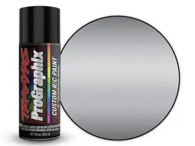 5073x Traxxas 020334507396 Body Paint Metallic Silver 13.5oz