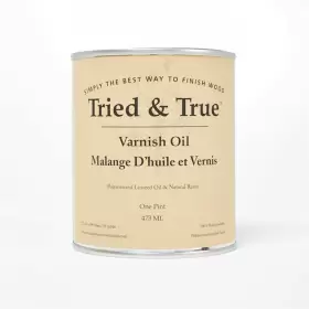 Tried & True 757602912018 And Varnish Oil Pint All-purpose All-natural Finish For Wood Fo