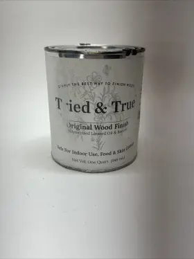 Tried & True 757602915088 And Original Wood Finish Quart - Linseed Oil Beeswax Blend Ideal