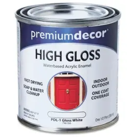 True Value 042909006158 Pdl1-hp Pd 1/2-pint White Gloss