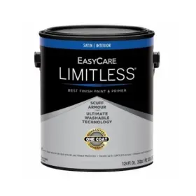107172 True Value 1 Gal Easycare Limitless Interior Satin Paint Primer White