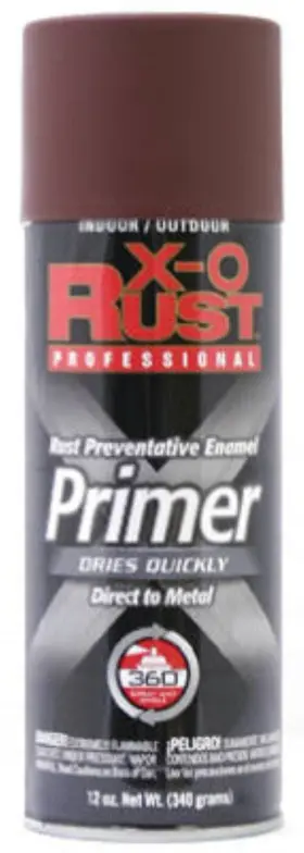 1267p-aer True Value Mfg X-o Rust 12 Oz Can Of Professional Anti-rust Metal Red Spray Primer