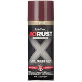 Xop40-aer True Value Mfg X-o Rust 12 Oz Can Of Easycare Gloss Shutter Burgundy Spray Paint
