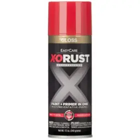Xop41-aer True Value Mfg X-o Rust 12 Oz Can Of Easycare Gloss Hot Red Spray Paint