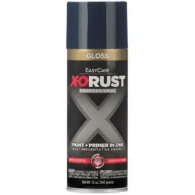 Xop8-aer True Value Mfg X-o Rust 12 Oz Can Of Easycare Gloss Blue Spray Paint