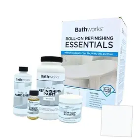 Bmrk-110 Tub Refinishing Inc. Essentials Roll-on Kit - 22 Fl Oz High Gloss Long-lasting White