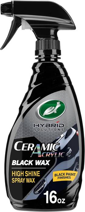 Turtle Wax 53447 16oz Hybrid Ceramic-acrylic Spraywax For Black Paint Fills Scratches