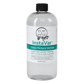 Tusc & Pine 810075451894 And Instavar Gloss Picture Varnish - Archival Quality For Oi