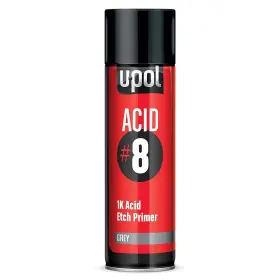 U-pol 010796102494 0741v Acid#8 Etch Primer Gray Aerosol 13 Fl Oz