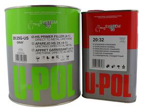 U-pol 2253/2323 Upol 1 Gallon 4.2 Voc High Solids Build Urethane Primer Kit With Standar