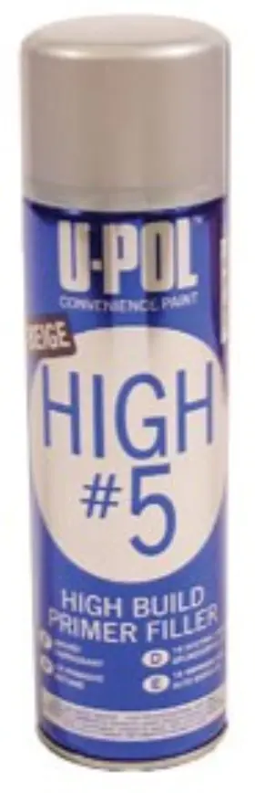 Up0791v U-pol Products High #5 Build Primer 450ml Aerosol Gray