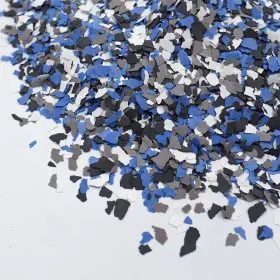 Uc-dcc-3-24-3c Ucoffee 454g/1lb Blend Decorative Color Chips Epoxy Floor Flakes Garage Paint Flak