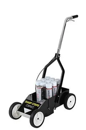 Ussc Products 859169002376 Sharp Stripe 8 Aerosol Can Paint Striping Machine With Inch Diameter Wheels