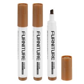 Uxcell 678202661031 3pcs Furniture Markers Touch Up Repair Kit Wood Maker Oak