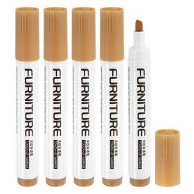Uxcell 678202661048 5pcs Furniture Markers Touch Up Repair Kit Wood Maker Bamboo