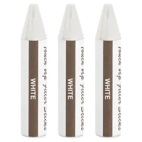 Uxcell 678202712979 3pcs Wood Filler Stick Wax Sticks Touch Up Markers White