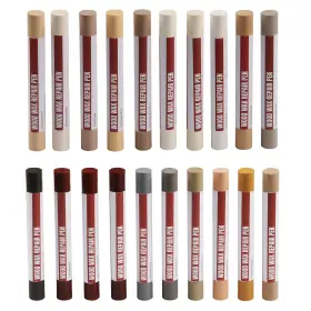 2bqbuxney2411 Uxney Wood Filler Sticks 20 Colors Repair Wax Crayons Common Series