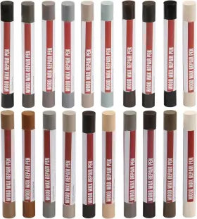 5bqbuxney2411 Uxney Wood Filler Sticks 20 Colors Repair Wax Crayons Furniture Markers Touc